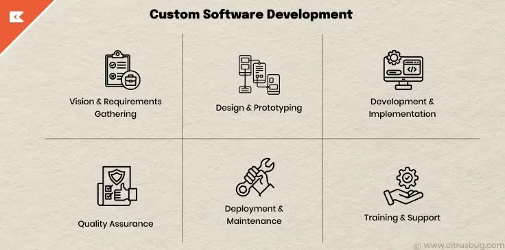 Custom software development